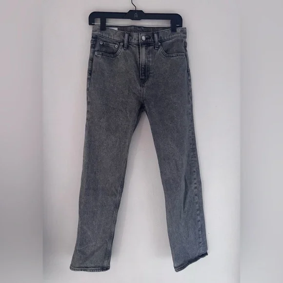 Gap Size 6S 90’s High Rise Straight Denim in Washed Black - Picture 2 of 10